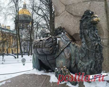Единственный памятник верблюду в Санкт-Петербурге
Фото: kotoed