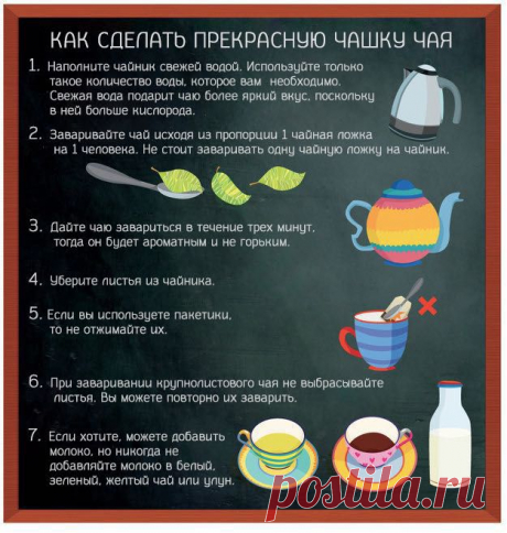 15 советов как правильно пить чай — Делимся советами