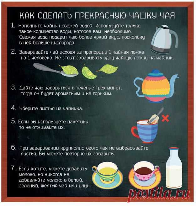 15 советов как правильно пить чай — Делимся советами