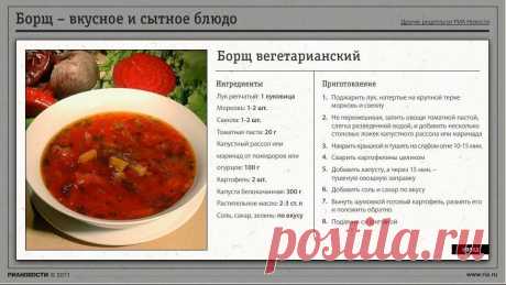 Оригинальные рецепты борща: классический, яблочно-ветчинный, холодный, вегетарианский, монастырский.
