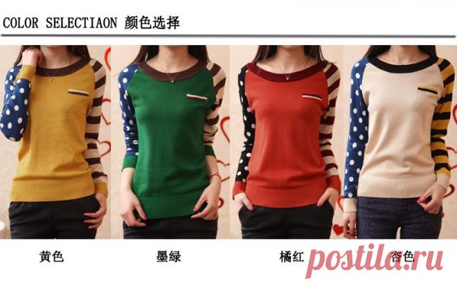 4 конфеты цвет нового 2015 о образным шеи осень женщин свитер с длинным рукавом пуловеры вязание свободного покроя свитера тянуть роковой sudaderas перемычка купить на AliExpress
