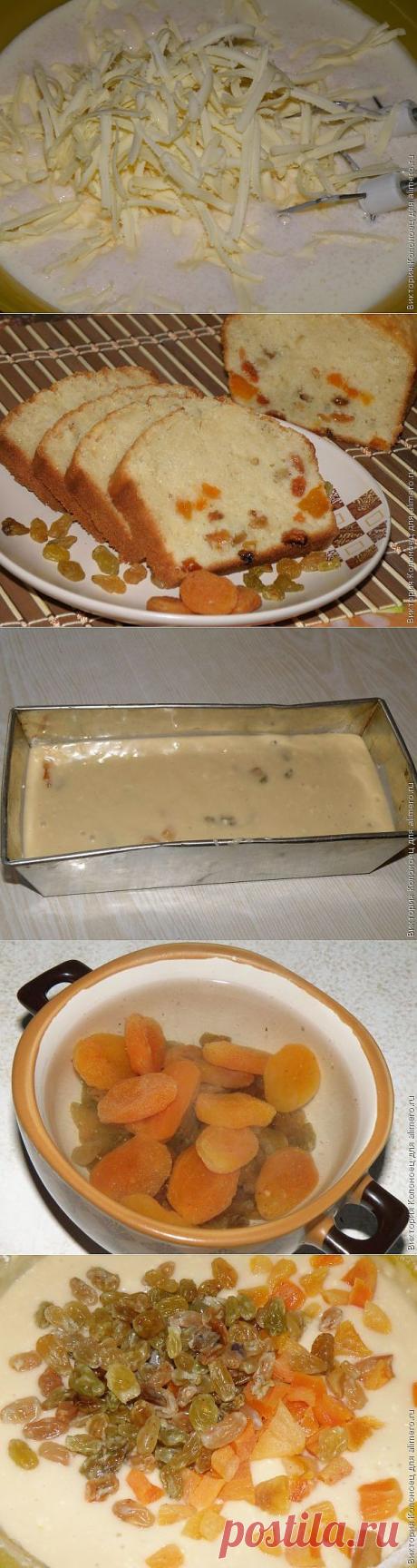 Йогуртовый кекс с сухофруктами / Рецепты с фото