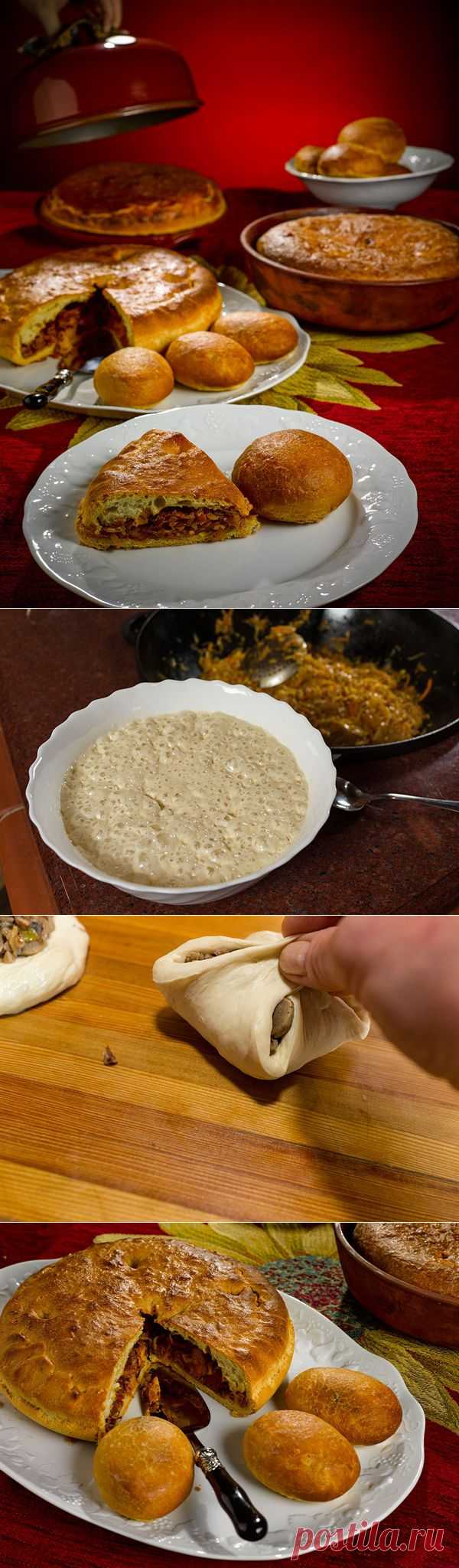 Пироги с капустой от Сталика Ханкишиева
