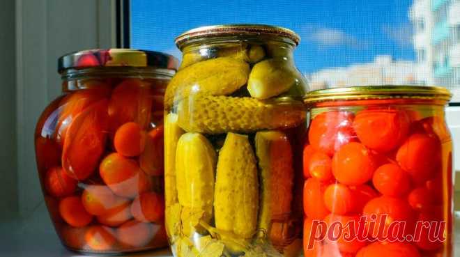 Хитрости консервации продуктов на зиму: как правильно делать заготовки :: Рецепты