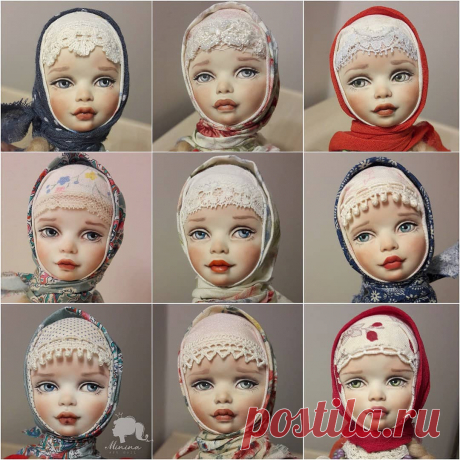 Куклы, лица