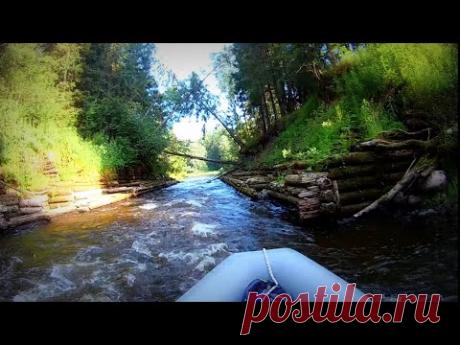 Тихвинка. Одиночный сплав от Орловского шлюза до Великого двора.