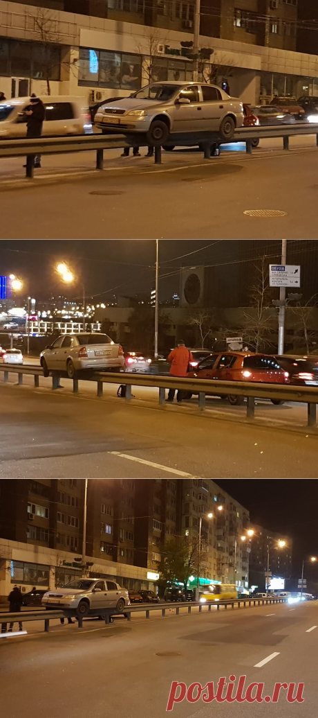 Opel Astra пpoexaл 80 мempoв пo omбoйнuку