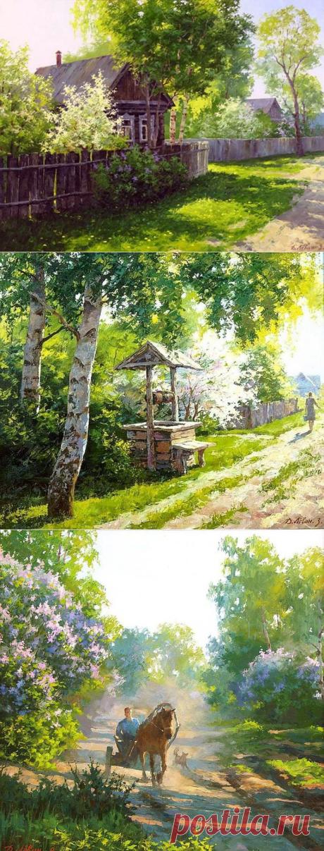 Пейзажи, близкие каждому из нас с самого детства