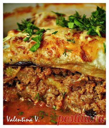 Овощная лазанья с мясом (Система - 60 ОБЕД) : Вторые блюда