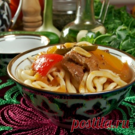 Как сделать вкусный лагман по-уйгурски