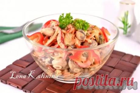 Салат с болгарским перцем и фасолью - Наш уютный дом - медиаплатформа МирТесен