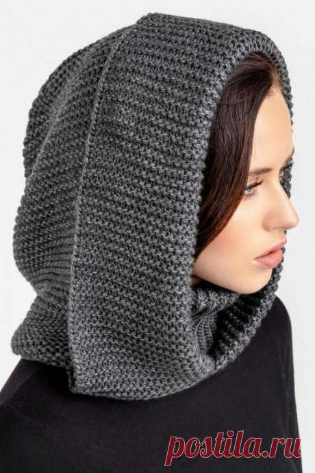 Шапка-снуд своими руками