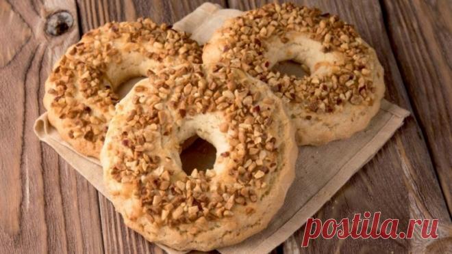 Песочные колечки с орехами — Sloosh – кулинарные рецепты