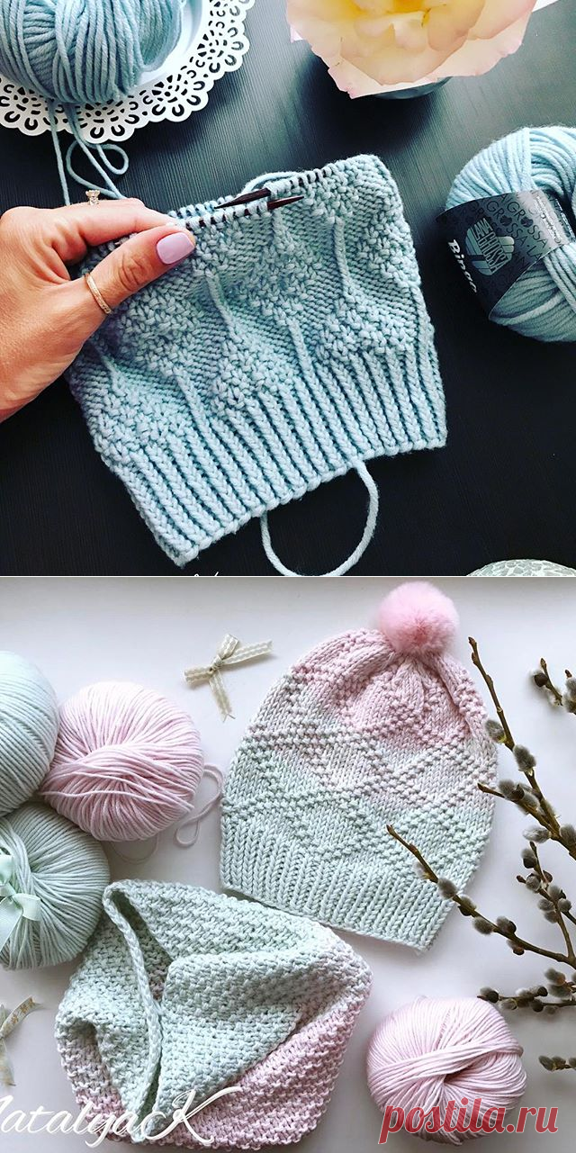 ВЯЗАНЫЕ ШАПКИ, СНУДЫ, ВАРЕЖКИ🌸 (@natalya_knits_) • Фото и видео в Instagram