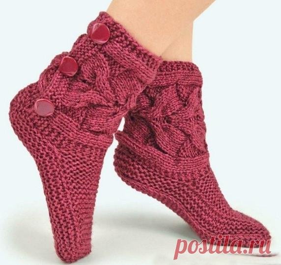 Вязание носков на двух спицах... 9 способов + видео мастер-класс!
