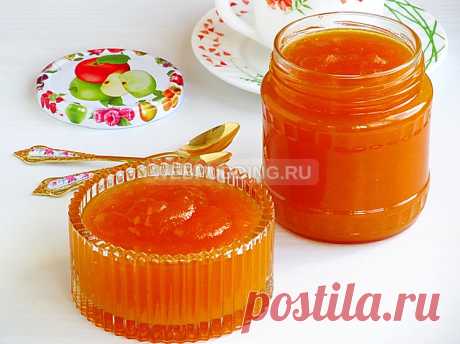Очень вкусное повидло из яблок с тыквой.