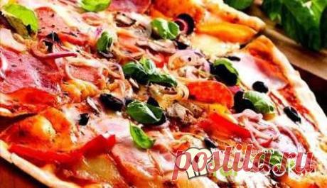 ПИЦЦА С БЕКОНОМ И ОВОЩАМИ