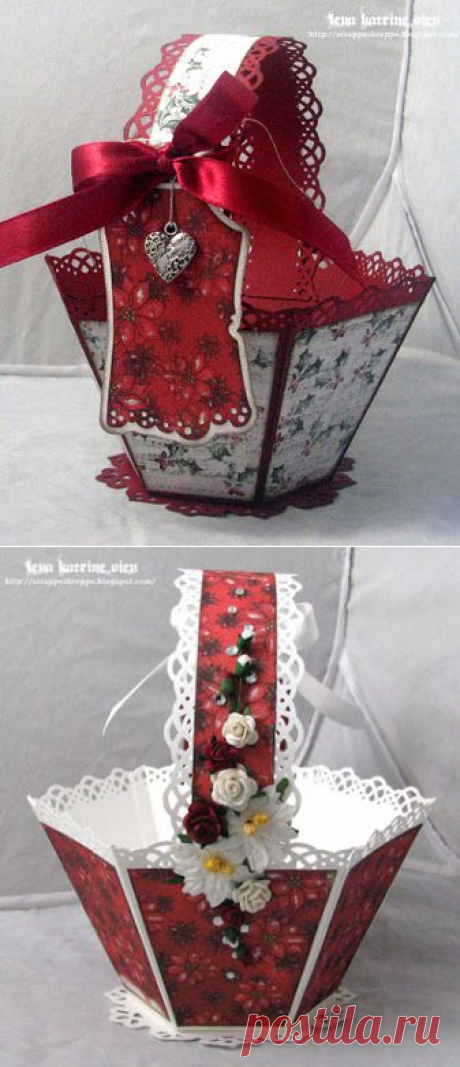 Корзина для подарка.