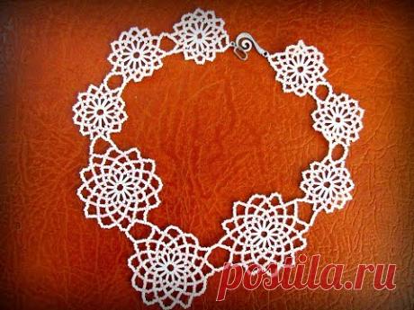 Колье из бисера. How To Make Necklace | Home Made Tutorial | DIY |