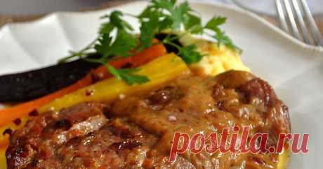 Свинско със соев сос и тъмен шоколад / Pork Chops In Soy Sauce and Dark Chocolate