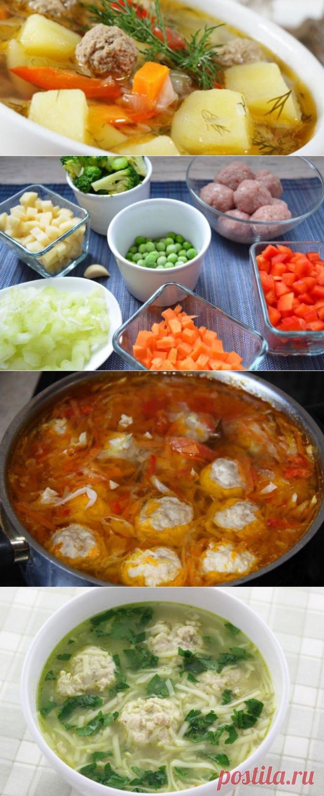 Готовим самый вкусный суп с фрикадельками: 2 рецепта