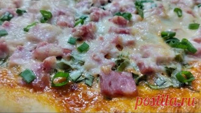☑️Тесто для Пиццы 🍕 Быстро и 💯Вкусно