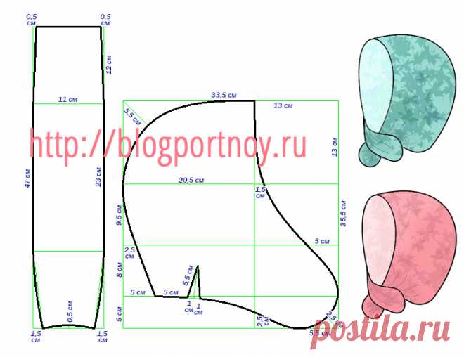 Головной убор «WOLKA»: новый тренд своими руками + Выкройка!