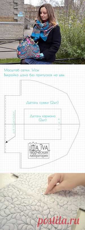 Шьем сумочку в русском стиле - Ярмарка Мастеров - ручная работа, handmade