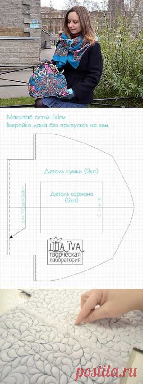 Шьем сумочку в русском стиле - Ярмарка Мастеров - ручная работа, handmade
