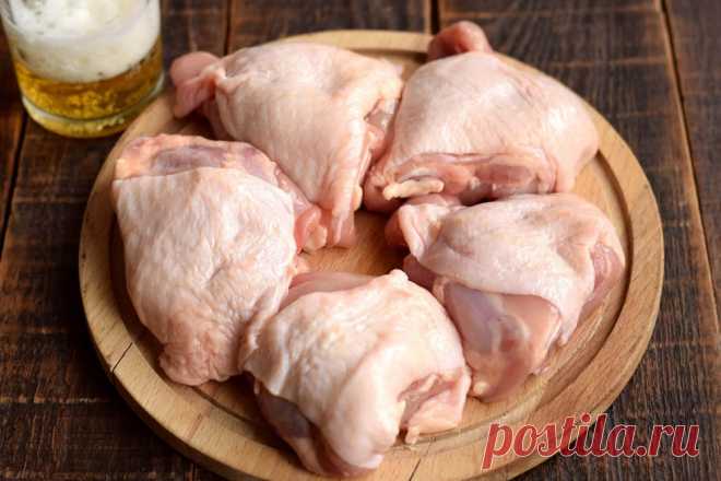 Узнала недавно новый рецепт Пьяная курица