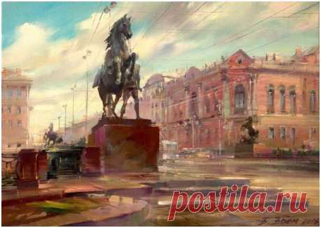 Бэгги Боем. Russian painter. Художница Бэгги Боем. Аничков мост ...И, если сердце затрепещет Хоть на мгновенье от восторга То просто знайте - город лечит Вы приезжайте. Не на долго. Меня зовут Бэгги Боем. Родилась и живу в Санкт-Петербурге. Живописью занимаюсь с детства , я окончила художественную школу, затем училище им.…