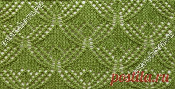 КРАСИВЫЙ УЗОР СПИЦАМИ.