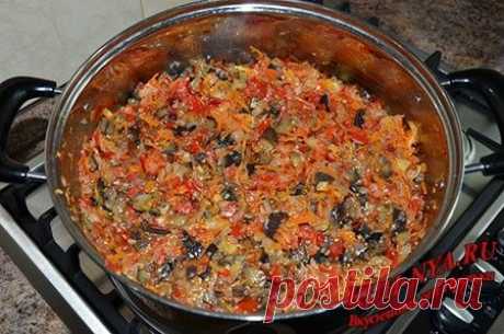 Самая вкусная икра из баклажан-рецепт.