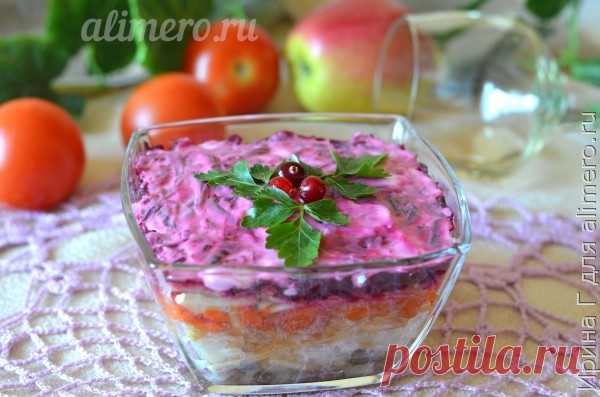 Селедка под шубой по-новому