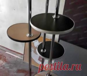 Сделайте руками напольную полку для цветов