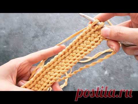 Новинка! Потрясающая идея для лямок/ручек. Вязание крючком. Nadezhda Lab - YouTube