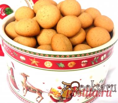 Датское рождественское печенье "Pebbernodder" фото рецепт приготовления