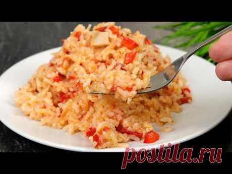 Готовлю уже много лет вместо ПЛОВА для перекуса! Мы его обожаем! ОСТАНОВИТЬСЯ БУДЕТ СЛОЖНО!
