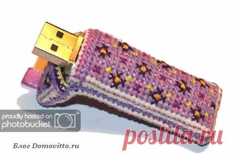 Мастер-класс: Чехол для флешки своими руками