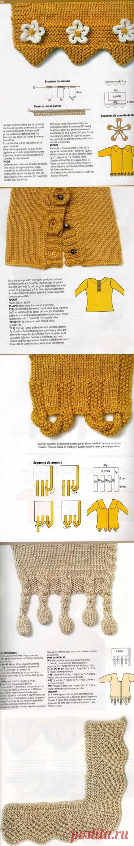 &gt;Отделка вязанных изделий-2