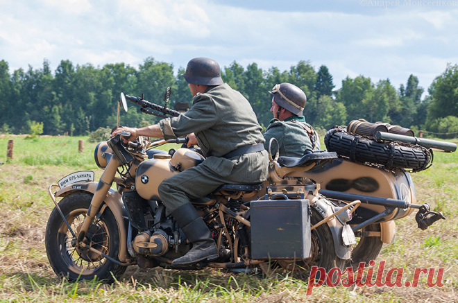 BMW R75 - кавалерия 