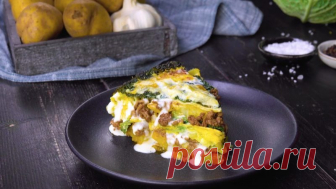 Оригинальная капустная лазанья с мясом: простой и очень вкусный летний рецепт.
