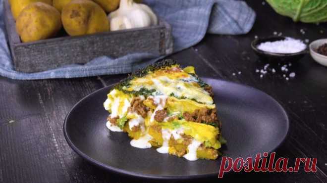 Оригинальная капустная лазанья с мясом: простой и очень вкусный летний рецепт.