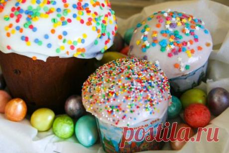 10 Рецептов приготовления глазури для пасхальных куличей