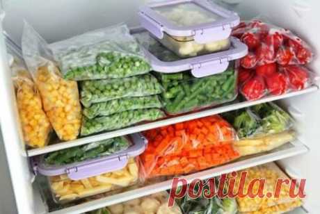 Потеря вкуса и качества: какие продукты опасно замораживать
