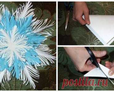 Как вырезать и клеить снежинки и звездочки - мастер классы со всего света
