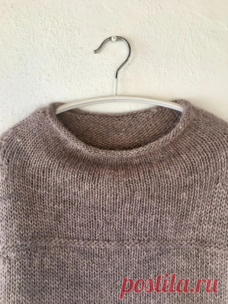 Джемпер спицами. Описание. | Ольга Прилуцкая, вязание - это модно | Дзен