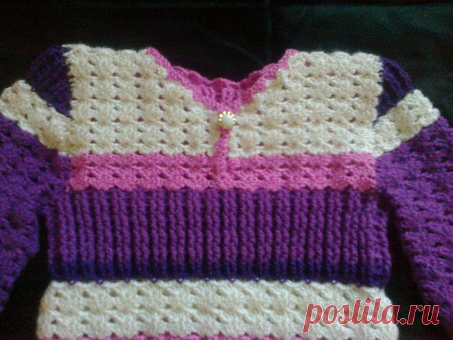 Кофточка на девочку 31.12.2017 г.