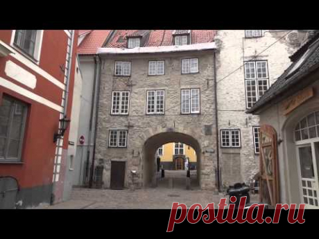 Латвия. Старая Рига. Плач замурованной девушки. Шведские ворота.Ч.8