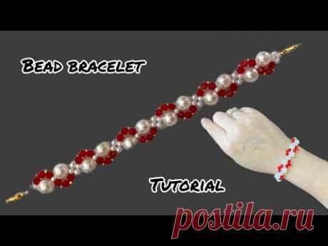 DIY bracelet- how to make crystal-bead bracelet @AnnLeeLove